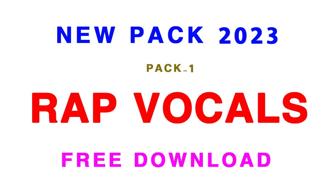 Rap Vocals Pack Free Download